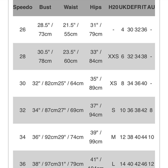 Blue patterned Speedo One Piece - Picture 6 of 6